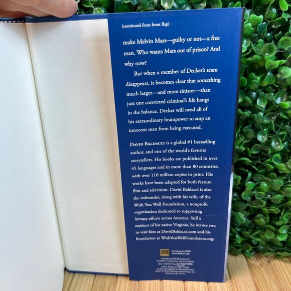 Memory Man: The Last Mile Hardcover Book David Baldacci Thriller Summer Reading - Picture 5 of 9